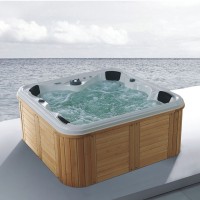 Sale White Blue Acrylic massage Technical Air Bathtub for spa bathtub outdoor