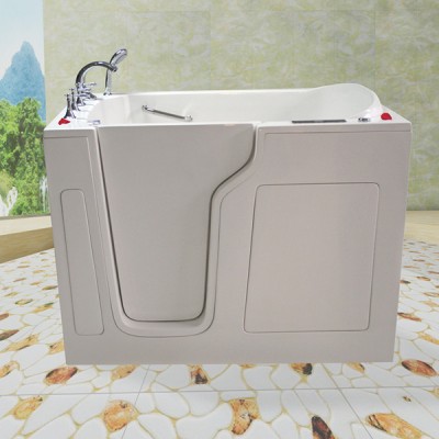 Air and whirlpool massage bathtub for elder or disabled CWB3555