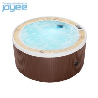 JOYEE New german high class outdoor jakuzi spa hot tub round 4 6  persons round hot tubs in balcony garden hot tub spa